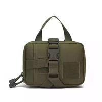 MOLLE-Compatible Tactical Handle Pouch with Buckle Closure